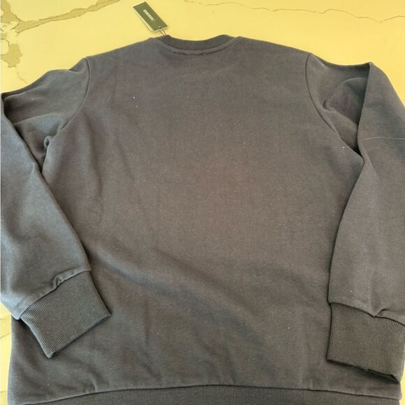 Diesel Black Sweatshirt with Neon Green and White Graphics - Picture 7 of 9